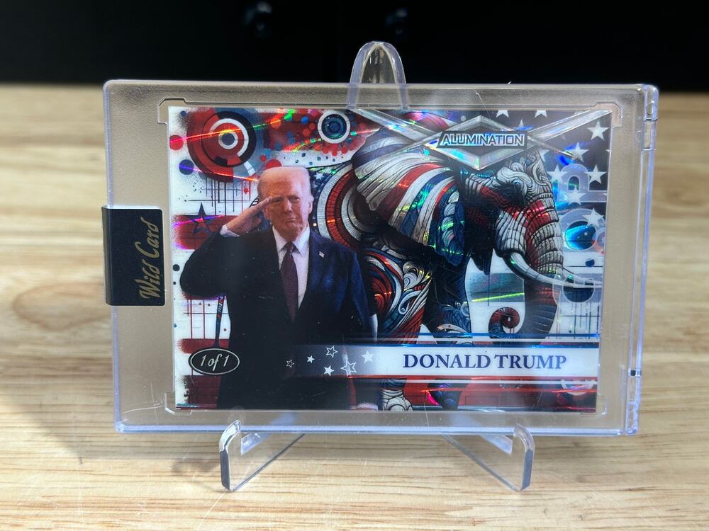 2025 Wild Card Alumination Donald Trump ACHV-EP-DT5 1 Of 1